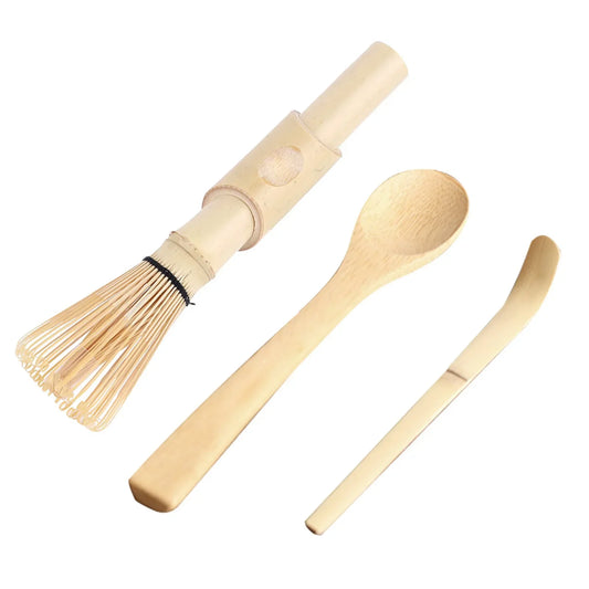 3Pcs/Set Bamboo Matcha Tea Whisk 2