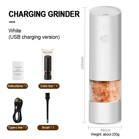 Electric Automatic Salt and Pepper Grinder