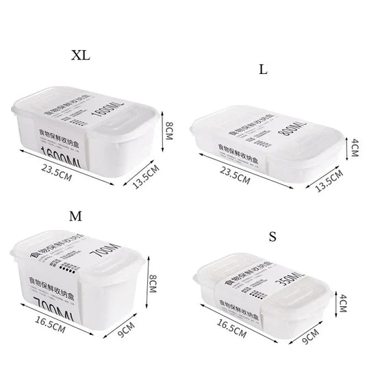 Kitchen Storage Food Sealed Containers – Fresh Box Organizer