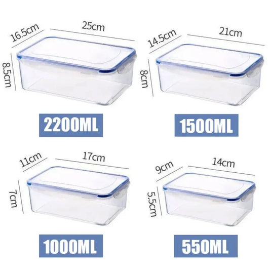 Sealed Rectangular Refrigerator Storage Box
