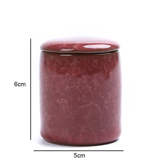 Mini Ice Cracked Glaze Ceramic Pot