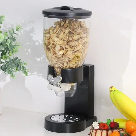 Rotating Button Cereal Dispenser