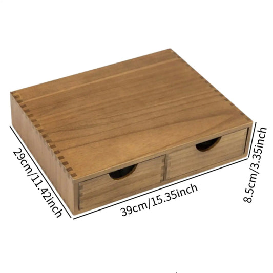 Wooden Coffee Pod Holder & Storage Box