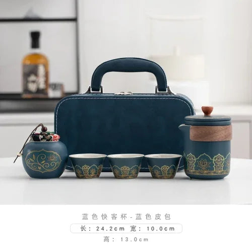 Portable Travel Tea Set for Camping