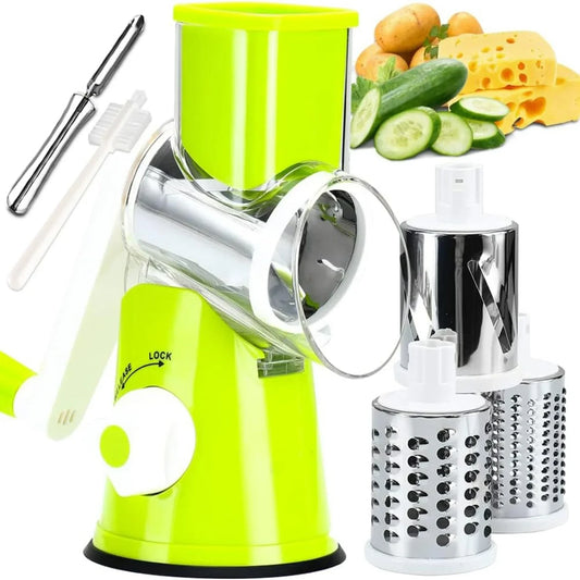 Dark Blue Rotary Cheese Grater