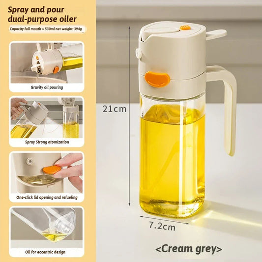 3-in-1 Glass Olive Oil Sprayer