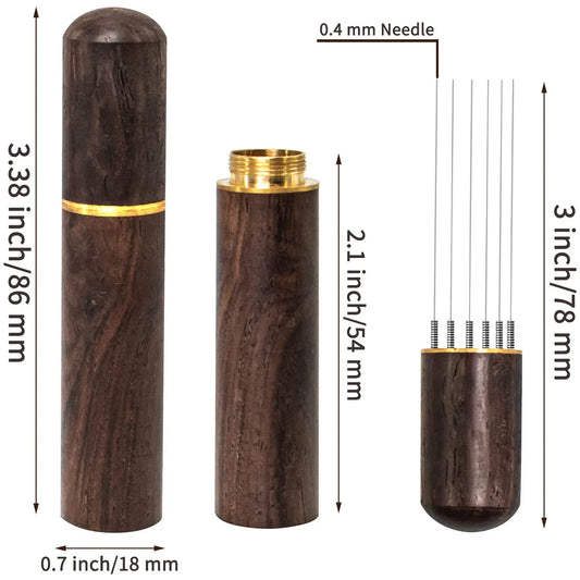 Espresso Coffee Stirrer – 6 Needles Distribution Tool