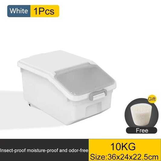Rice Storage Container with Lid